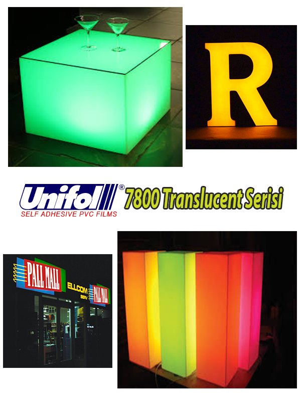 unifol 7800 translucent seri